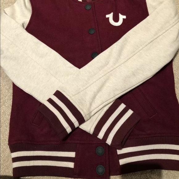 RARE Women’s True Religion Varsity Jacket - Picture 3 of 5